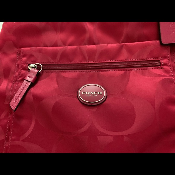 Coach C Print Crossbody File Bag - Picture 7 of 8